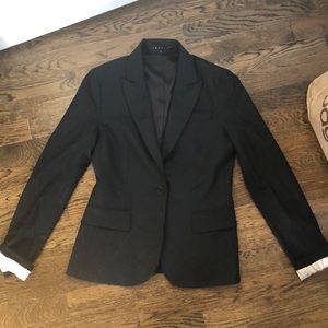 Theory Black Blazer sz 0